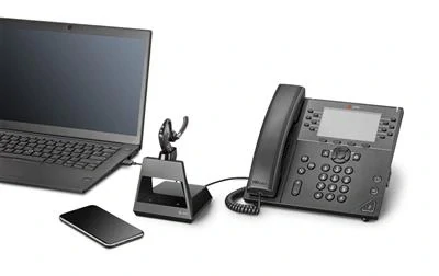 Poly VOYAGER 5200 OFFICE,2-WAY BASE,USB-A