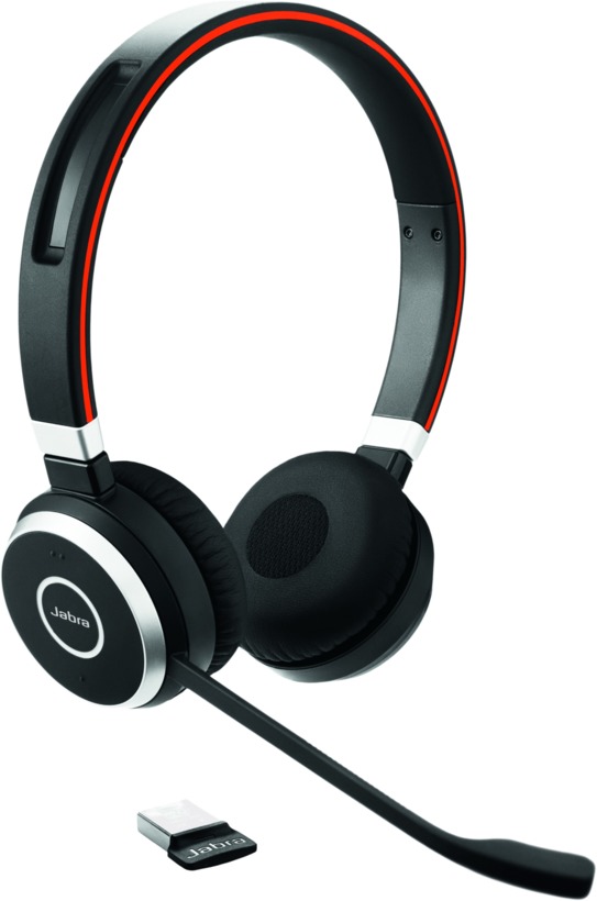Jabra EVOLVE 65, Stereo, nabíjecí stojánek, MS