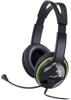 Genius headset - HS-400A, 113 dB, 40 mm reproduktory pro hluboké basy
