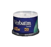 VERBATIM CD-R 700MB, 52x, spindle 50 ks