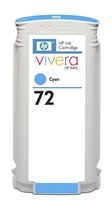 HP C9371A No. 72 Cyan Ink Cart pro DJ T610/T1100, 130ml