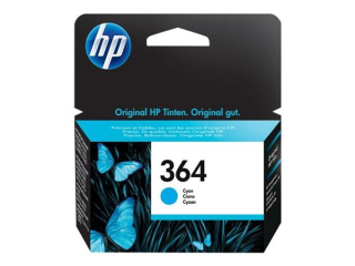 HP CB318EE Ink Cart No.364 pro D5460, C5380, 3ml, Cyan