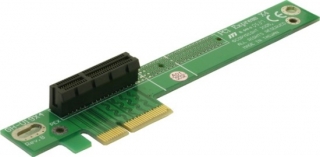 PCI Express RiserCard x4 na 1x PCIe x4 pravoúhlá
