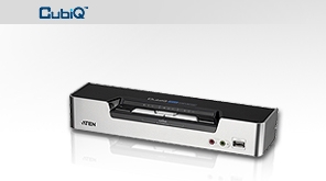 ATEN KVM switch CS-1642 USB Hub 2PC DVI dual view