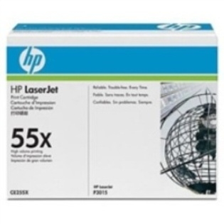 HP CE255X Toner 55X pro LJ P3015, M525, (12 000str), Black