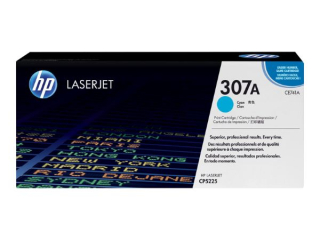 HP CE741A Toner 307A pro CLJ CP5225, (7300str), Cyan