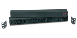 APC Rack PDU,Basic, 1U, 16A, C20 -> (10)C13 & (2)C19