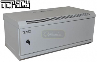 19' OCRACK OCC-4U-P-3 rozvaděč nástěnný 4U/300mm plechové dveře