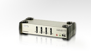ATEN KVM switch CS-84U,USB Hub,  4PC