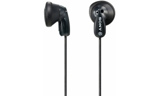 SONY MDR-E9LPB - Sluchátka do ucha, 13,5 mm budicí jednotka, neodymový magnet, kabel 1,2 m, Black