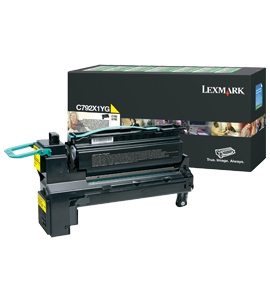 C792 Yellow Extra High Yield Return Program Print Cartridge (20K)