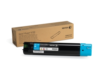 Xerox Toner Cyan pro Phaser 6700 12000 stran