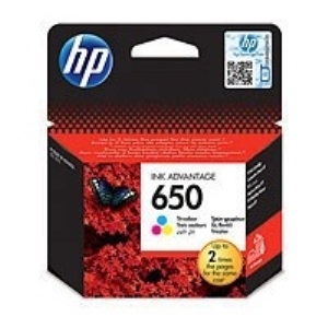 HP CZ102AE Ink Cart No.650 pro DJ2515,2645, 5ml, Color