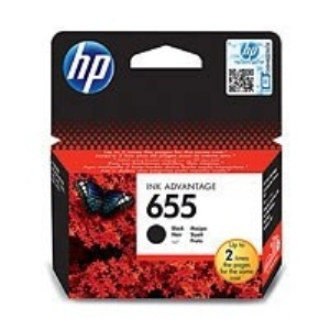 HP CZ109AE Ink Cart No.655 pro DJ4615, 5525, 14ml, Black