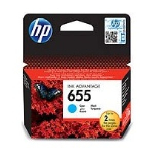 HP CZ110AE Ink Cart No.655 pro DJ4615, 5525, 600str., Cyan