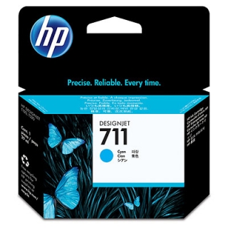 HP CZ130A No. 711 Cyan Ink Cart pro DSJ T120, 29 ml