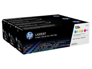 HP CF371AM Toner 128A pro CLJ CM1415, CP1525 (3x1300str) CMY CE321A - 323A