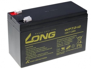 Baterie Long  WP7.2-12 (12V/7Ah - Faston 250)