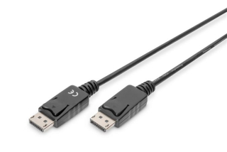 Digitus DisplayPort 1.1a připojovací kabel 2 m, Měď, AWG28, 2x stíněný