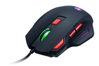 CONNECT IT BIOHAZARD laserová myš pro hráče