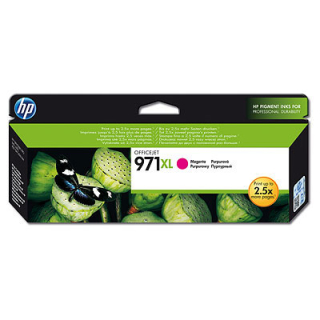 HP CN627AE Ink Cart No.971XL pro OJ Pro X451,X551dw,X476/X576dw, 6600str., Magenta