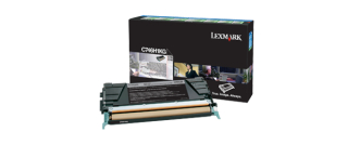 C746, C748 Black High Yield Return Program Toner Cartridge (12K)