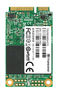 TRANSCEND MSA370  256GB SSD disk mSATA, SATA III (MLC)