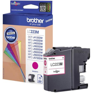 LC-223M (inkoust magenta, 600 str.@ 5% draft)