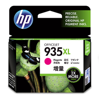 HP C2P25AE Ink Cart No.935XL pro OJ Pro 6830, 825str., Magenta