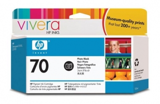 HP C9449A No. 70 Black Ink Cart pro DJ Z2100, 130ml