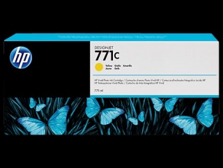 HP B6Y10A No. 771C Yellow Ink Cart pro DJ Z6200/Z6600/Z6800, 775 ml