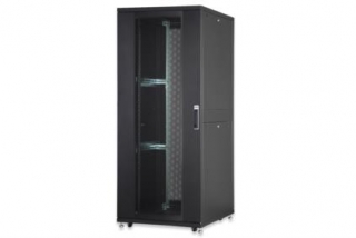 Digitus 42U serverový stojan, Unique Series, dveře z děrované oceli 2050x800x1000 mm, barva černá (RAL 9005)