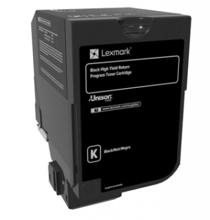 CX725 Black High Yield Return Programme Toner Cartridge - 25 000 stran