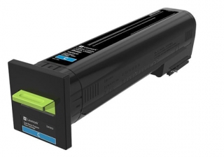 CX82x, CX860 Cyan High Yield Return Program Toner Cartridge - 17 000 stran