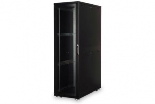 DIGITUS 47U serverový stojan, Unique Series, dveře z děrované oceli 2272x600x1200 mm, barva černá (RAL 9005)