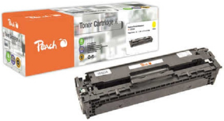 PEACH kompatibilní toner HP CE322A, No 128A, žlutá, 1300 výnos