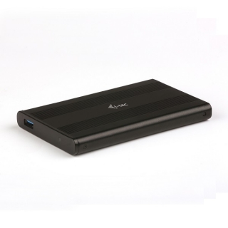 i-Tec MySafe AluBasic Advance externí case pro 2,5" SATA I/II/III SSD, USB3.0 - bez HDD