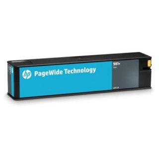 HP 981Y Extra High Yield Cyan Original PageWide Cartridge