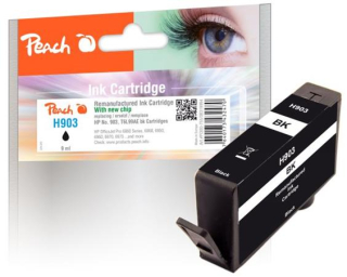 PEACH kompatibilní cartridge HP No. 903, černá, T6L99AE, 11ml