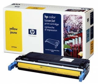 HP C9732A Toner 645A pro CLJ 5500, (12 000str), Yellow