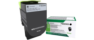 CS/CX31/41/51x Black Toner Cartridge Return - 3 000 stran