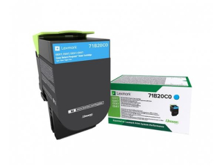 CS/CX31/41/51x Cyan Toner Cartridge Return - 2 300 stran