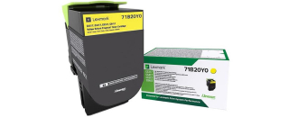 CS/CX31/41/51x Yellow Toner Cartridge Return - 2 300 stran