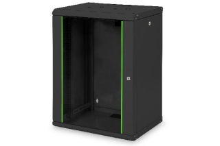 Digitus Nástěnná skříňka 16U, Unique Series 820x600x450 mm, barva černá (RAL 9005)