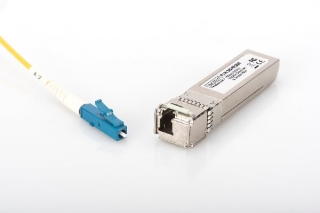 Digitus SFP+10 Gbps Bi-directional Module, Singlemode 10km, Tx1270/Rx1330, LC Simplex Connector, with DDM feature