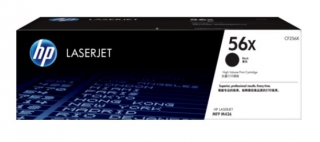 HP 56X Black LaserJet Toner Cartridge (CF256X)