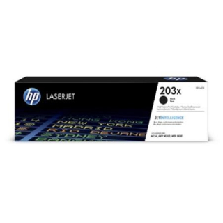 HP CF540X 203X High Yield Black Original LaserJet Toner Cartridge