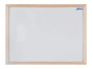 Magnetická tabule AVELI 90x60, dřevěný rám