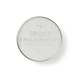 Nedis BALCR12205BL - Lithiová Knoflíková Baterie CR1220 | 3 V | 5 kusů | Blistr