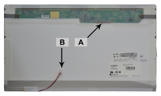 2-Power náhradní LCD panel pro notebook 15.6'' WXGA HD 1366x768 CCFL1 lesklý 30pin
